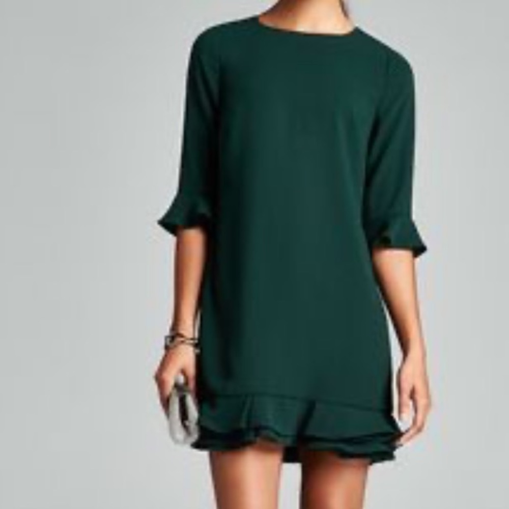 CECE Kate Ruffle Shift Dress
